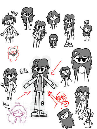 Ellie Sketch Concept Ellie Sketch Concept