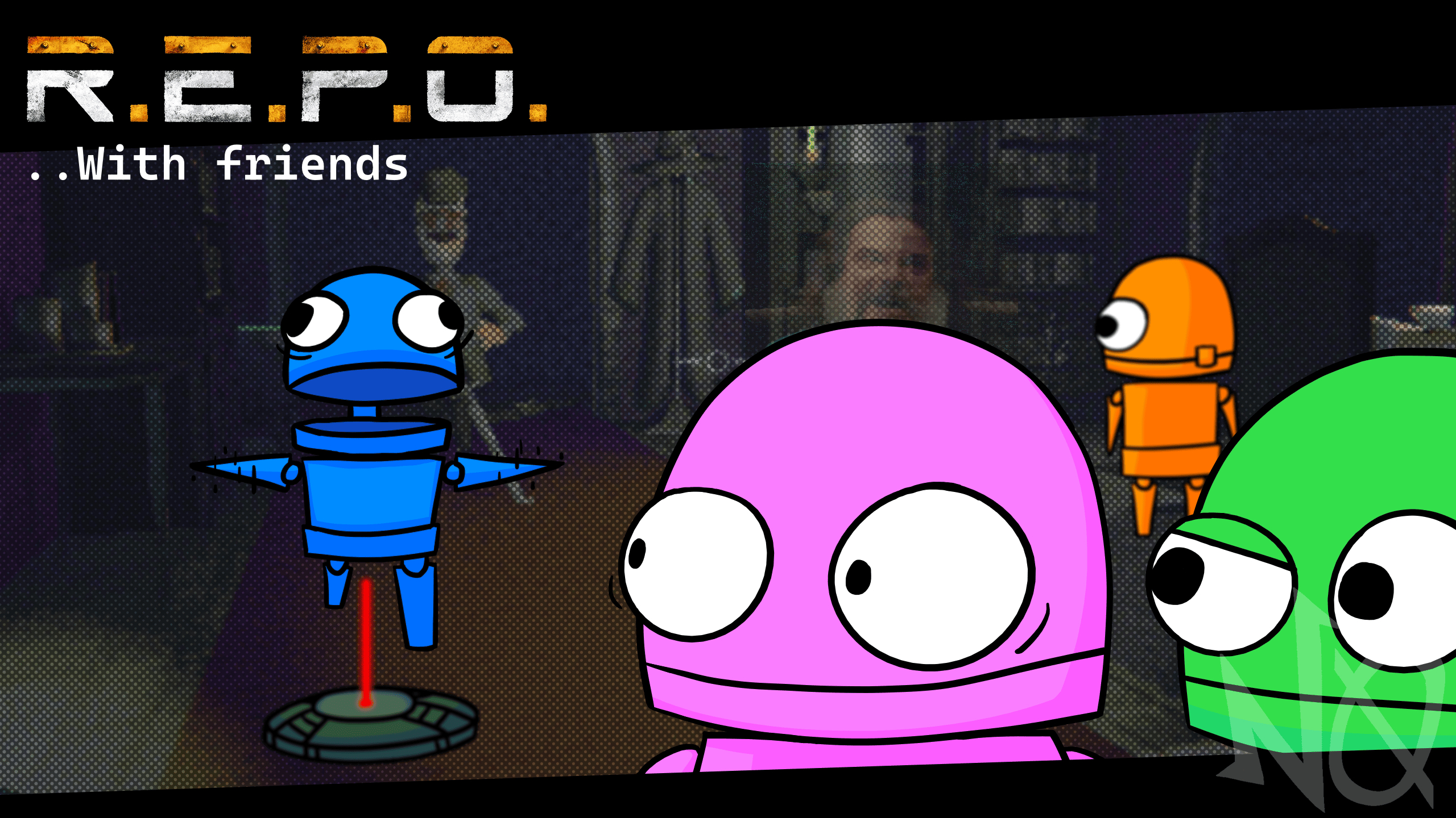 R.E.P.O with friends is.. definitely something..
